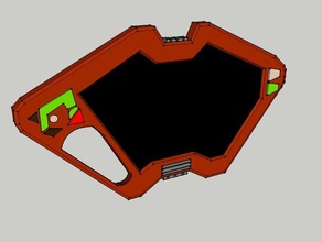 klingon padd version2 star trek props slackline 3d print model - Mito3D