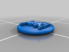 logo del club monete & distintivi 3d print model - Mito3D