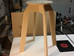 workshop stool other shopbot 3d print model - Mito3D