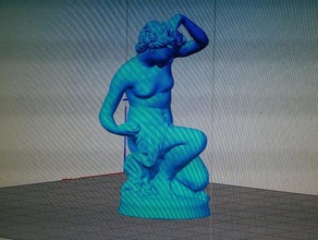 young girl sponge bath scans & replicas 3d print model - Mito3D