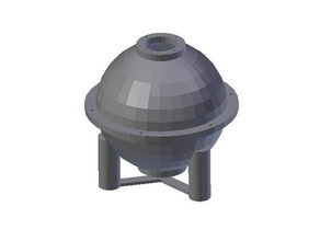 esfera de integración la ingeniería el led probador 3d print model - Mito3D