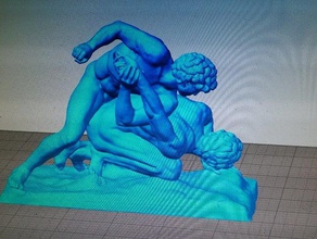 tap out dude scans & replicas 3d print model - Mito3D