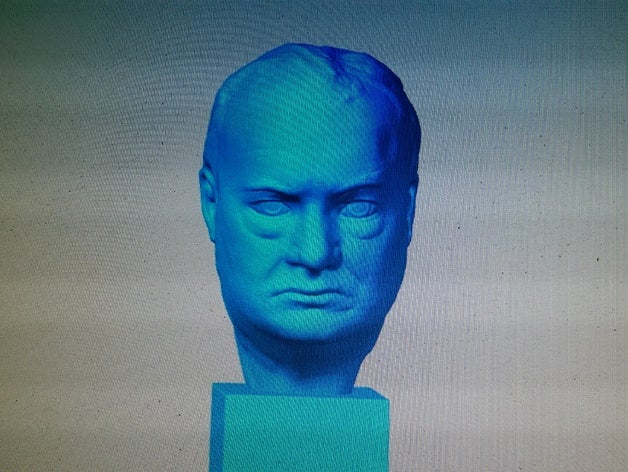 winston churchill scansioni & repliche 3D print model - Mito3D