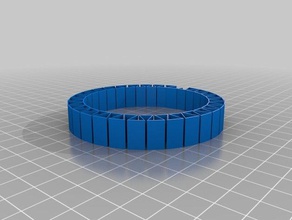 johns bracelet 2 bracelets customized 3d print model - Mito3D