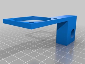 yakınlık sensörü geeetech mk8 fan monte edin 3d yazıcı aksesuarları 12mm 40mm alanında 3d print model - Mito3D