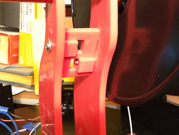 rostock max v2 ding-a-ling dual spool holder 3d printer parts sux upgrayde 3D print model - Mito3D