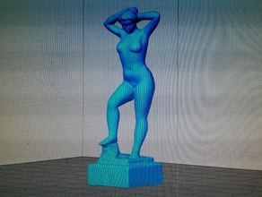 lady plynth scans & Replikate 3d print model - Mito3D