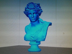 french gal bust scans & replicas 3d print model - Mito3D
