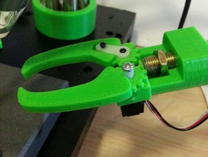 pequeño ajuste kepler mini servo de mandíbulas máquina herramientas automatizado la educación grabber guino las en pinza investigación rfid 3d print model - Mito3D