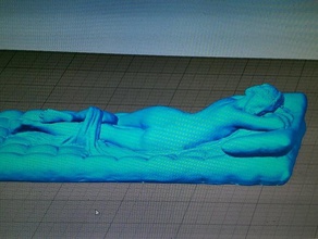 lady bed scans & replicas 3d print model - Mito3D
