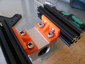 right-angle linear bearing small openbeam bracket parts cnc tslot 3d print model - Mito3D