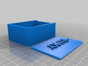 winky recipientes personalizado 3d print model - Mito3D