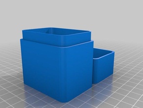 gopro box containers customized 3d print model - Mito3D