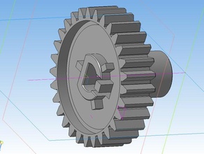 gear parts 3d print model - Mito3D