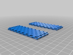 my customized extensible chainmail fashion 3d print model - Mito3D