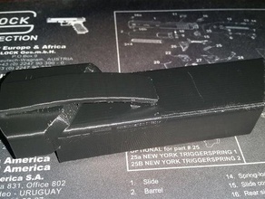 glock 17 mag tasca a marsupio rivista magazine pouch 3d print model - Mito3D