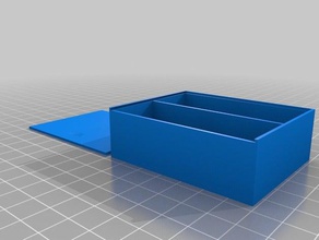 caixa de resistores beta organização personalizado 3d print model - Mito3D
