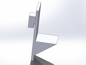 refrigerator hook ladder support kitchen & dining 3d print model - Mito3D