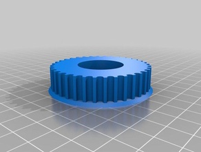 36t 5mm htd pulley b 27mm idler flange 3d printer parts customized 3d print model - Mito3D