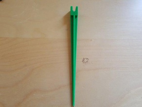 drip watering tube stake outdoor & garden hose plant planter stakes 3d print model - Mito3D
