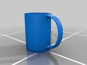 narwhal mug kitchen dining 3d print model - Mito3D