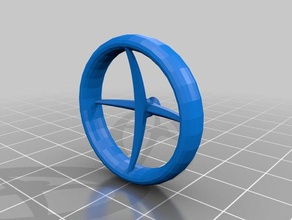 roue essayer 2 L'impression 3d 3d print model - Mito3D