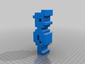 manic miner character - willy video games 3d print model - Mito3D