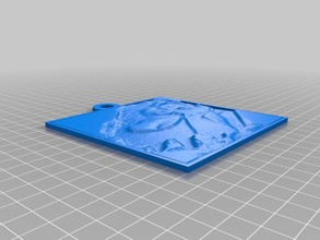 stacy2 2d art personalizado 3d print model - Mito3D