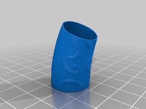 my finger brace curved tube other 3d print model - Mito3D