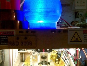pla esfera outros destaque led 3d print model - Mito3D