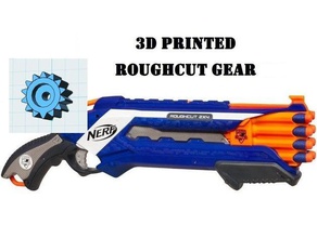 jodocast's nerf roughcut replacement gear mechanical toys jodocast 3d print model - Mito3D