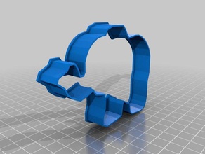 cgange cookie-cutter Küche und Esszimmer cookie cookiecutter cookies cutter 3d print model - Mito3D