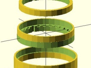 cryptex ring other 3d print model - Mito3D