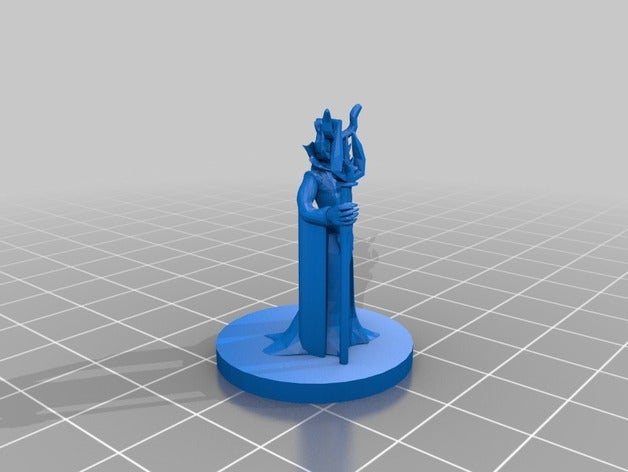 lich creatures dungeons dragons figurine monster 3D print model - Mito3D