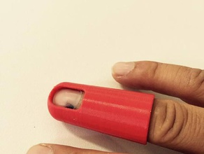 finger protector tutore dito deget 3d print model - Mito3D