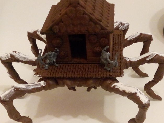 house spider plattform tabletop games creatures 3D print model - Mito3D