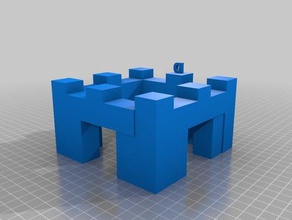 kiwiandduckwars-duck fortress 3d printing 3d print model - Mito3D