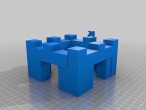 kiwiandduckwars-kiwi forteresse L'impression 3d 3d print model - Mito3D