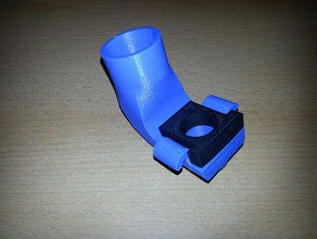 proxxon aracı toz ayakkabı spacer adaptörü döner parçalar 20 mm cnc diy dremel motor mount spindle vakum 3d print model - Mito3D