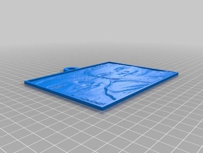 tish yas 2d-Kunst kundengebundene 3d print model - Mito3D