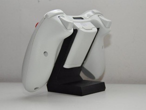 xbox 360 controlador de suporte jogos vídeo stand 3d print model - Mito3D