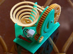 motorizados de mármore máquina mecânico brinquedos motorizada 3d print model - Mito3D