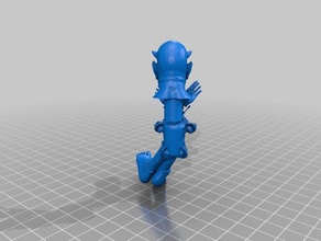 my customized posable skinable figurine sculptures 3d print model - Mito3D