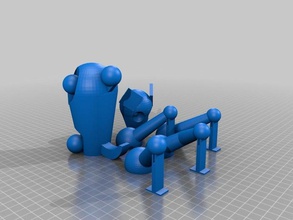 chiens 3d l'impression 3d print model - Mito3D
