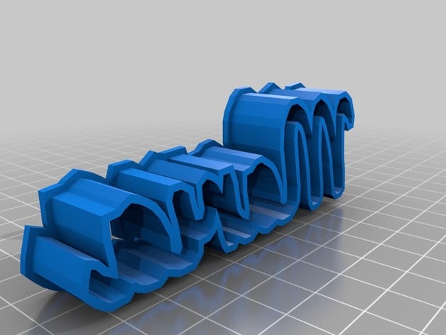 maria kurabiye kalıbı mutfak ve yemek cookiecutter çerez kesici 3D print model - Mito3D