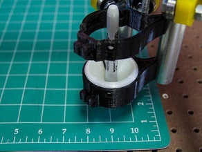 mostly printed cnc parametric tool holder adapter parts customizer multitool openscad 3d print model - Mito3D