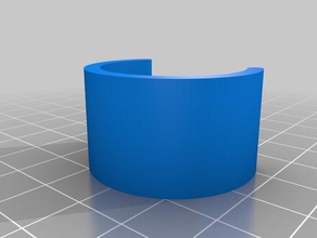 il mio personalizzato clip di oggetti cilindrici organizzazione su misura 3d print model - Mito3D