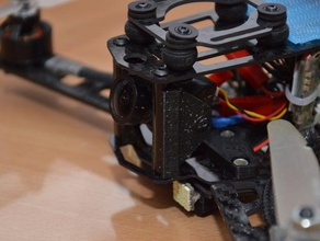 reinforcement diatone 37 250 size copter frame r c vehicles camera mount fpv support 3d print model - Mito3D