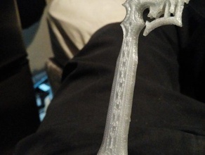 kingdom hearts 2 - el olvido la llave espada las esculturas 3d print model - Mito3D
