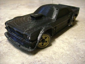 mustang hoonicorn bodyshell xmods evo chassis vehicles voiture 3d print model - Mito3D